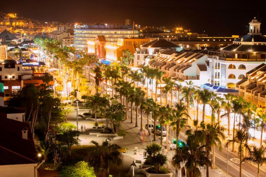 Апартаменты Las Torres Del Sol Los Cristianos Лос Кристианос Экстерьер фото